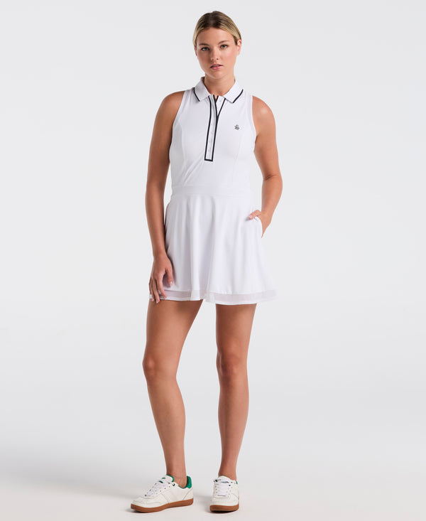 original penguin Women's Veronica Sleeveless Golf Dress