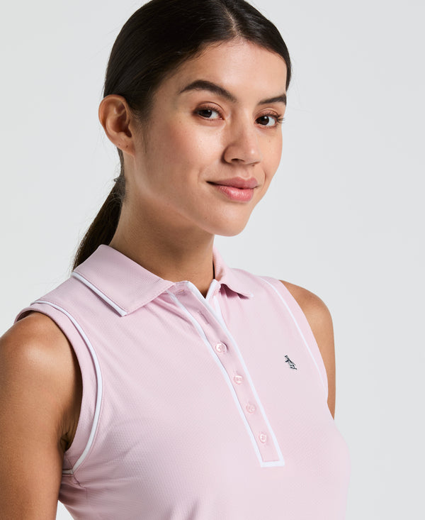 Original Penguin Women's Veronica Sleeveless Golf Polo