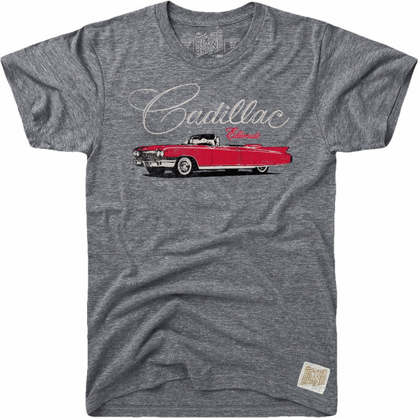 original retro brand Cadillac Convertible Tri-Blend Tee