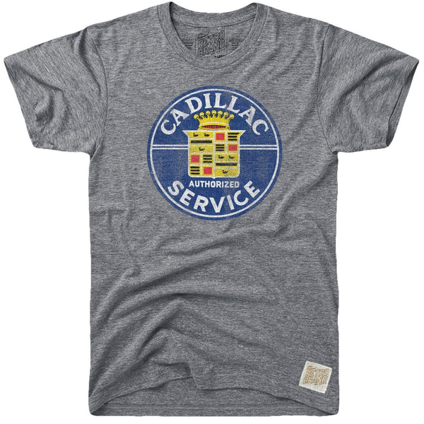 original retro brand Cadillac Service Tri-Blend Tee