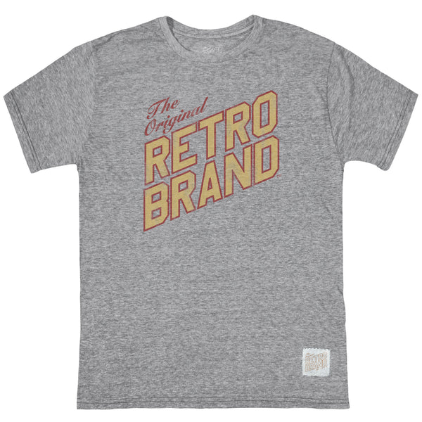 original retro brand Classic Retro Brand Logo Tri-Blend Tee