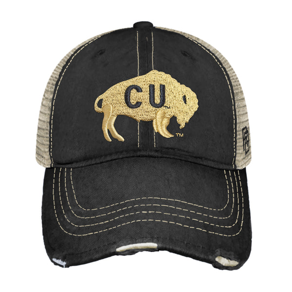 original retro brand Colorado Buffaloes Snapback Trucker Cap