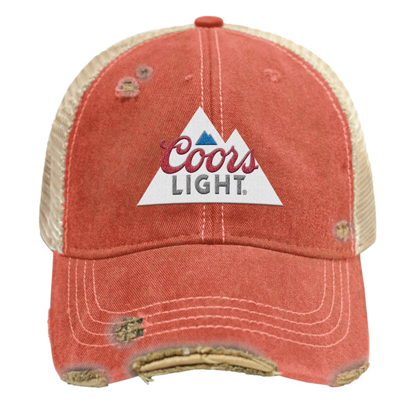 original retro brand Coors Light Snapback Trucker Cap