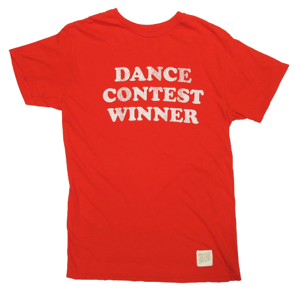 original retro brand Dance Contest Winner 100% Cotton Tee