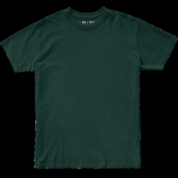 original retro brand J. Williams Basics 100% Cotton Blank Tee