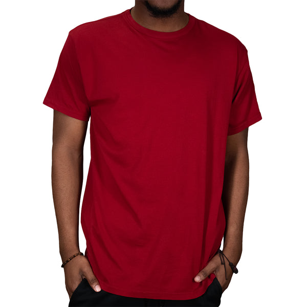 original retro brand J. Williams Basics 100% Cotton Blank Tee