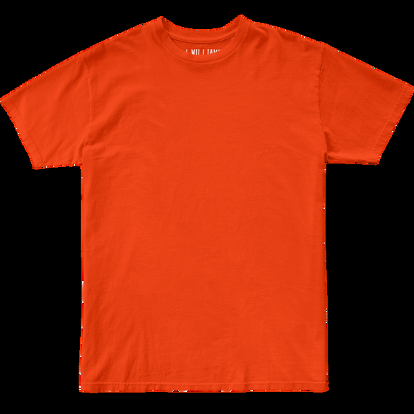 original retro brand J. Williams Basics 100% Cotton Blank Tee
