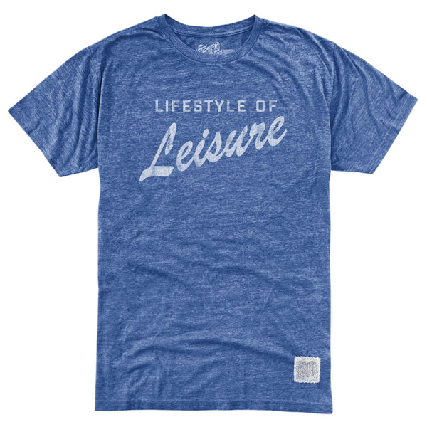 original retro brand Lifestyle of Leisure Tri-Blend Tee