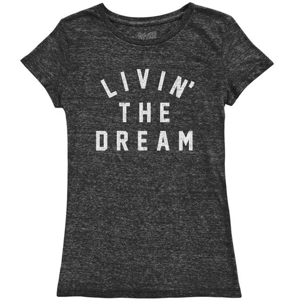 original retro brand Livin' The Dream Cotton Slub Tee