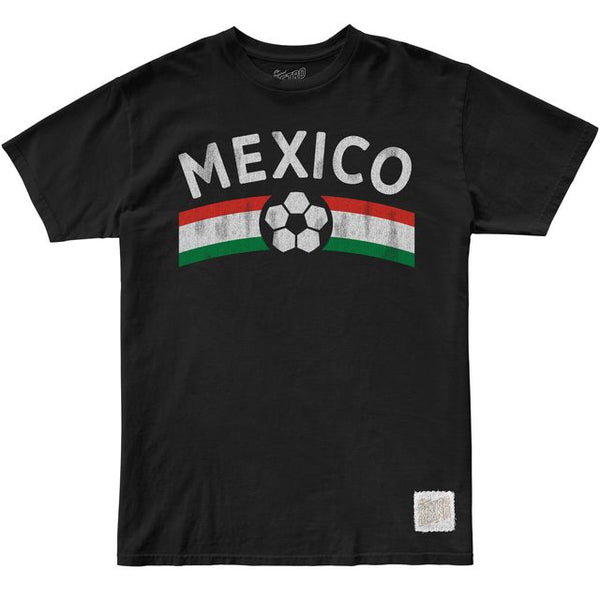 original retro brand Mexico Soccer 100% Cotton SS Crew Tee