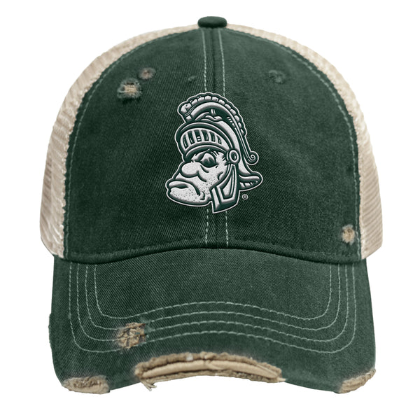 original retro brand Michigan State Snap Back Trucker Cap