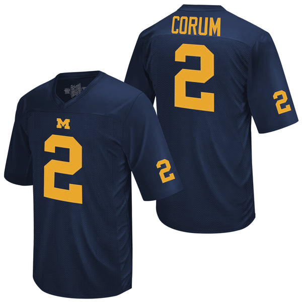 original retro brand Michigan Wolverines Blake Corum Football Jersey