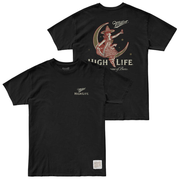 original retro brand Miller High Life 100% Cotton Tee