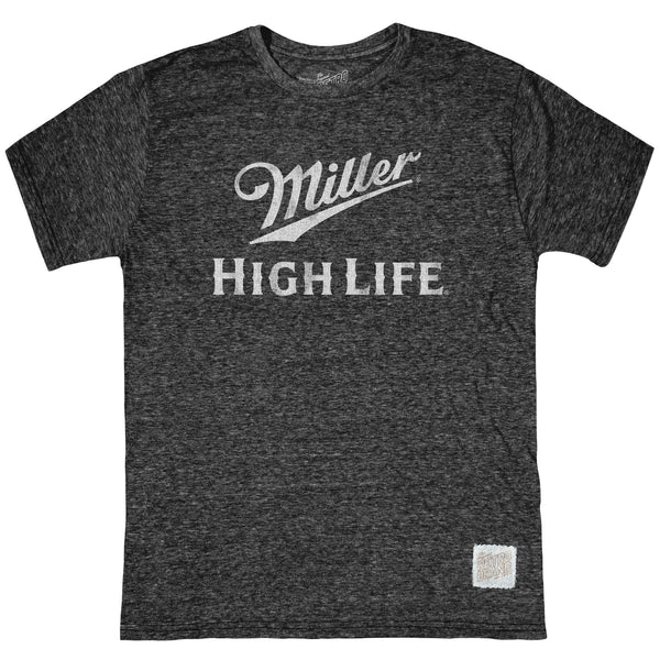 original retro brand Miller High Life Tri-Blend Tee