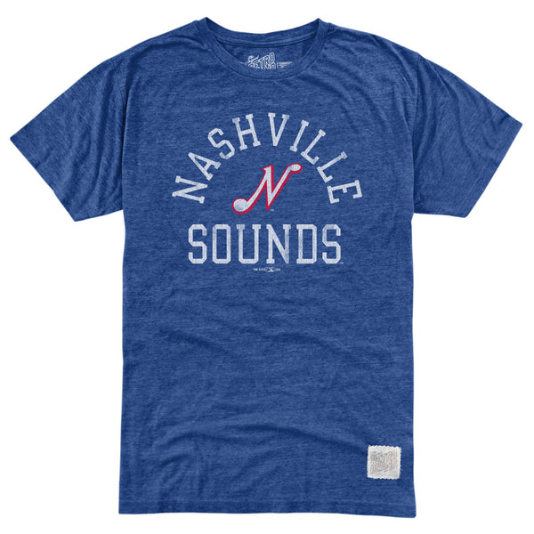 original retro brand Nashville Sounds Tri-Blend Tee
