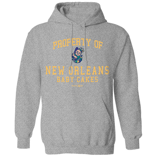 original retro brand New Orleans Baby Cakes Hooded Sweatshirt