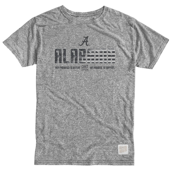 original retro brand OHT Alabama Crimson Tide Tri-Blend Tee