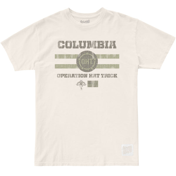 original retro brand OHT Columbia Fireflies 100% Cotton Tee