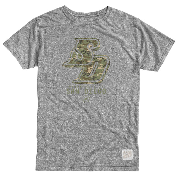 original retro brand OHT San Diego Toreros Tri-Blend Tee