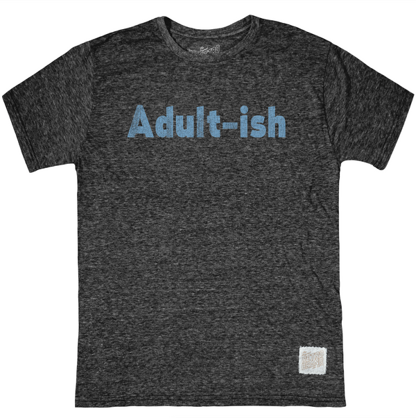 original retro brand Adult-ish Tri Blend Tee