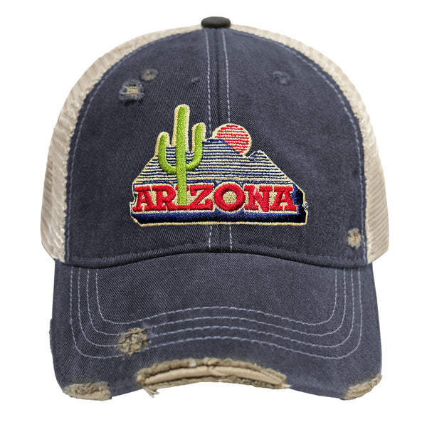 original retro brand Arizona Snap Back Trucker Cap