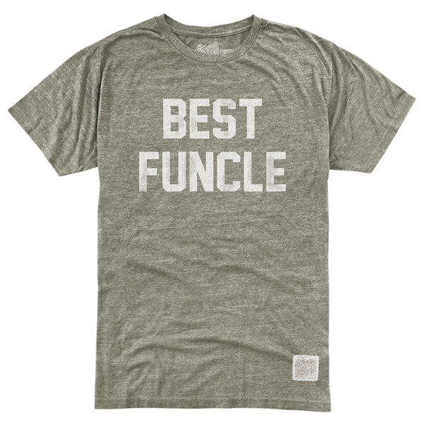 original retro brand Best Uncle Tri-Blend Tee