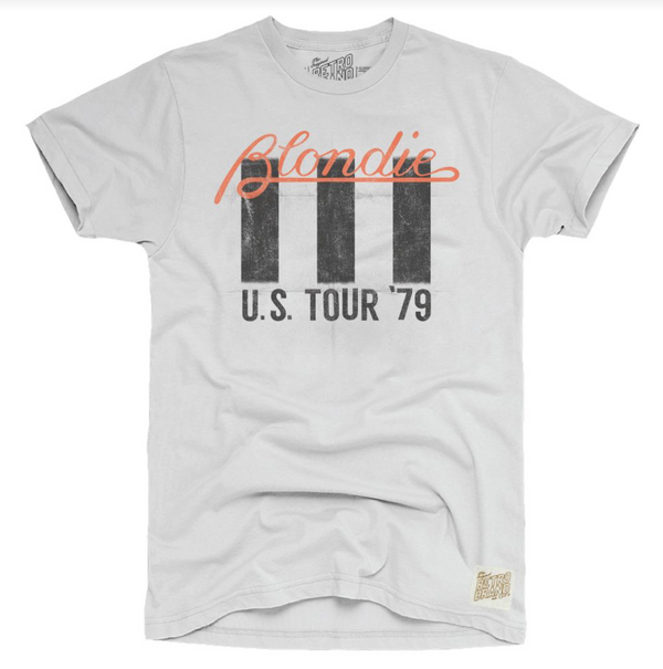 original retro brand Blondie U.S. Tour '79 Tee