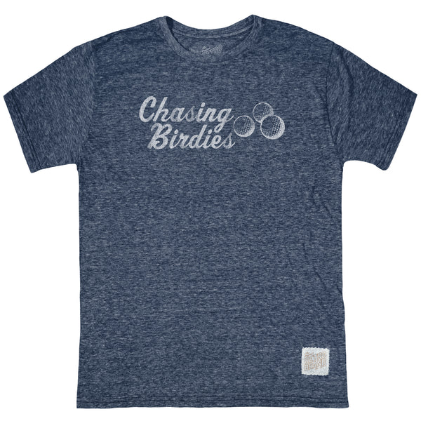 original retro brand Chasing Birdies Tri-Blend Tee