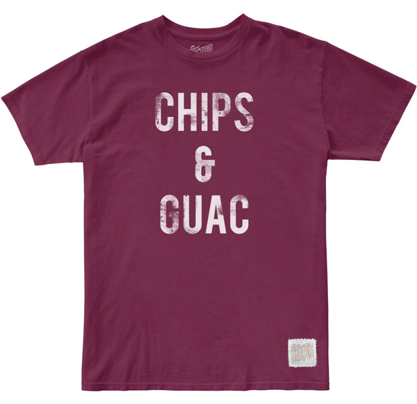 original retro brand Chips & Guac 100% Cotton Tee