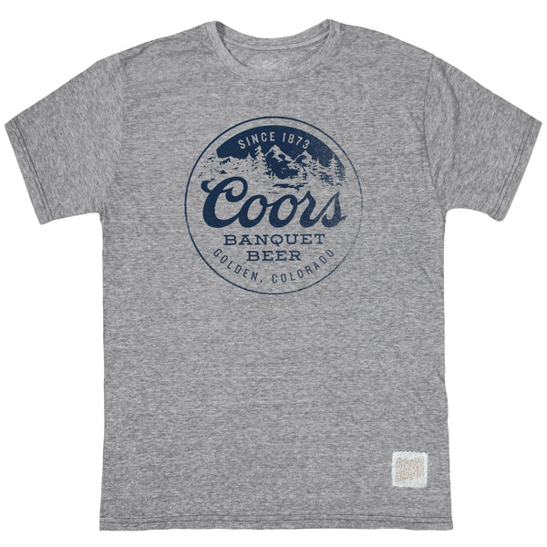 original retro brand Coors Banquet Tri-Blend Tee