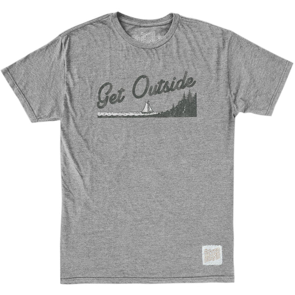 original retro brand Get Outside Dual Blend Tee