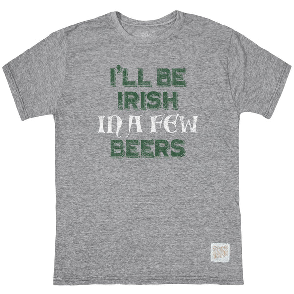 original retro brand I'll be Irish Tri-Blend Tee