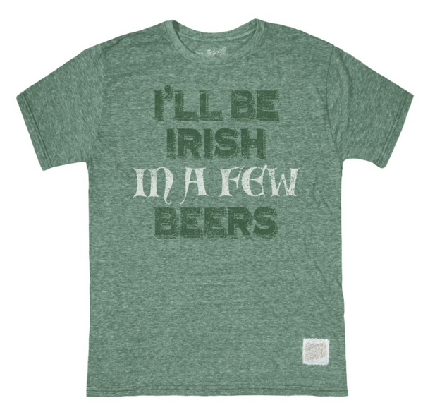 original retro brand I'll Be Irish Tri-Blend Tee