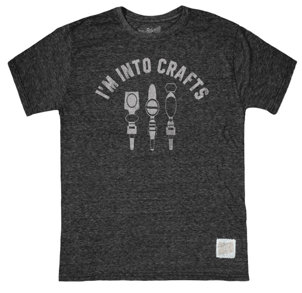 original retro brand I'm Into Crafts Tri-Blend Tee