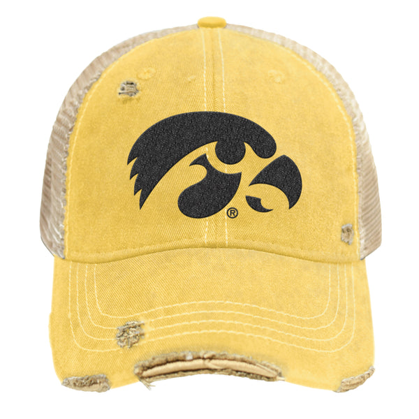 original retro brand Iowa Hawkeyes Trucker Cap Hat