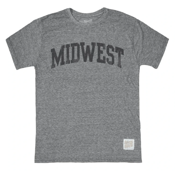 original retro brand Midwest Tri-Blend Tee
