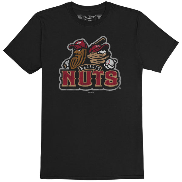 original retro brand Modesto Nuts 100% Cotton Tee