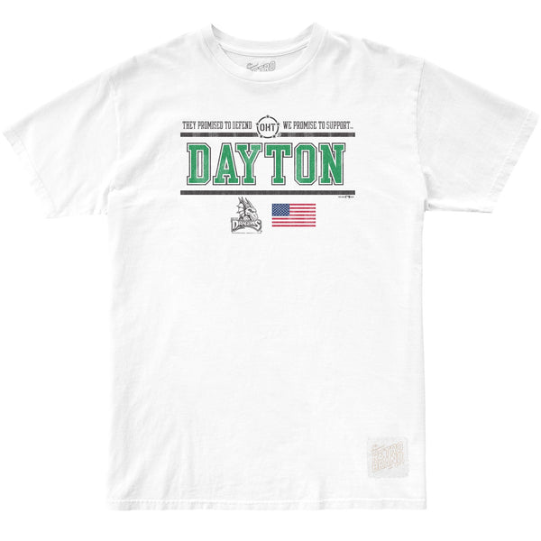 original retro brand OHT Dayton Dragons Youth Tee