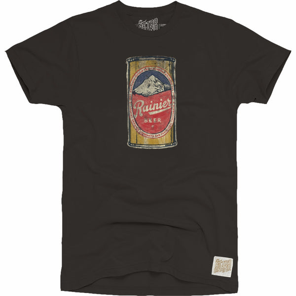 original retro brand Rainier Beer 100% Cotton Tee
