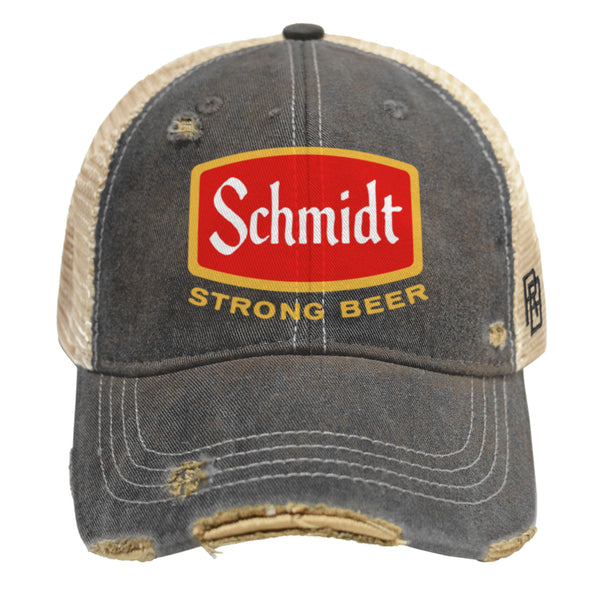 original retro brand Schmidt Snap Back Trucker Cap