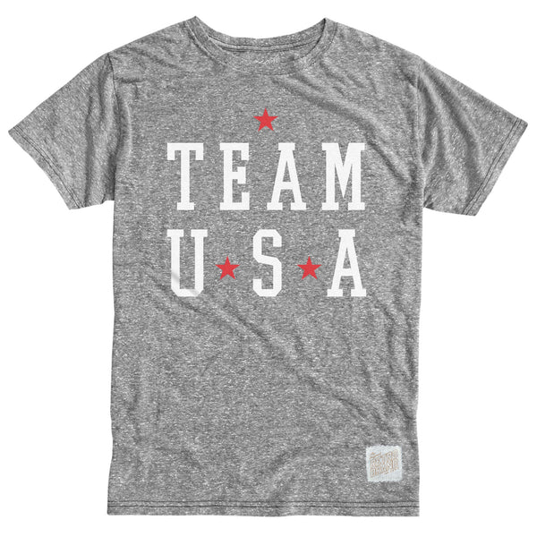 original retro brand Team USA Youth Tri-blend Tee
