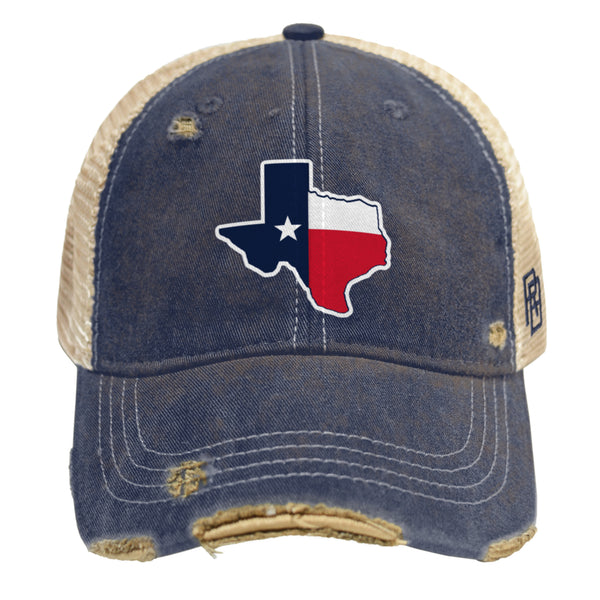 original retro brand Texas Snapback Trucker Hat