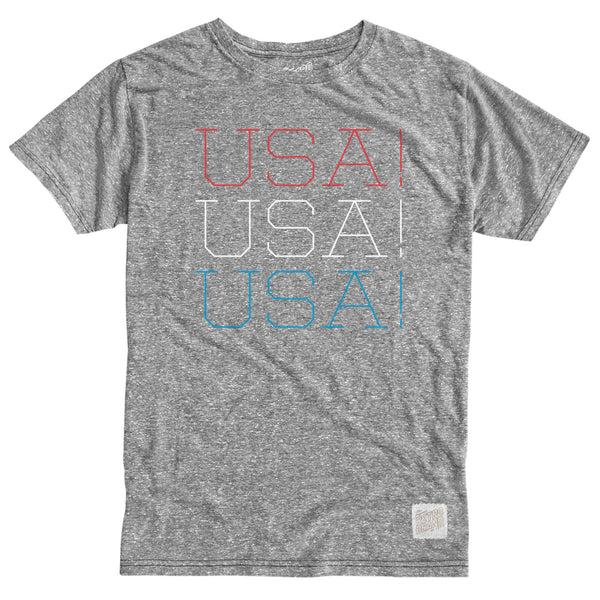 original retro brand USA USA USA Tri-blend Tee