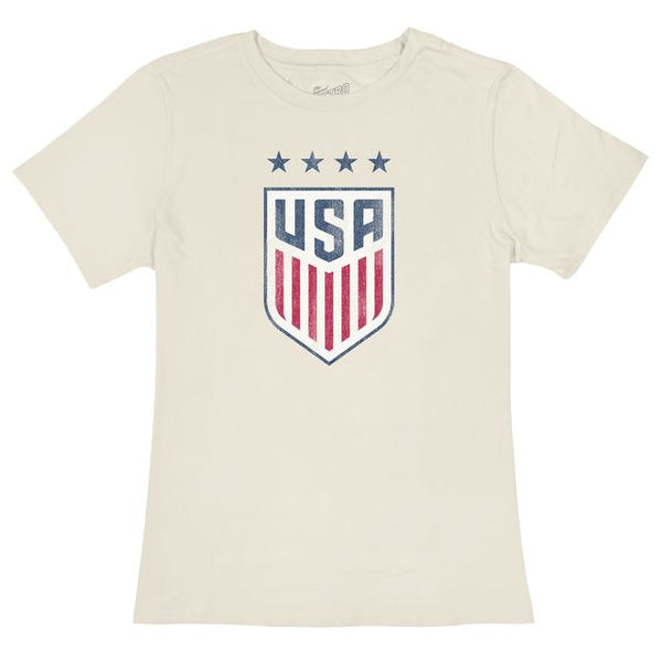 original retro brand USWNT 100% Cotton Women's Tee