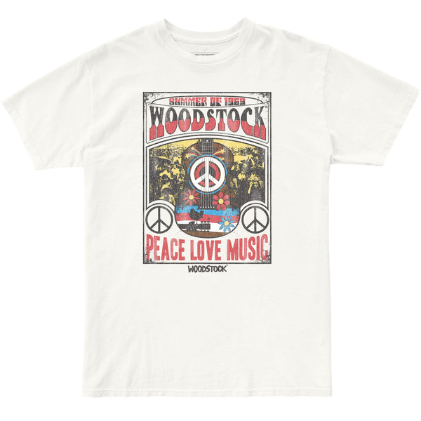 original retro brand Woodstock 100% Cotton Tee