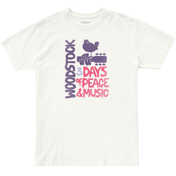 original retro brand Woodstock 100% Cotton Tee
