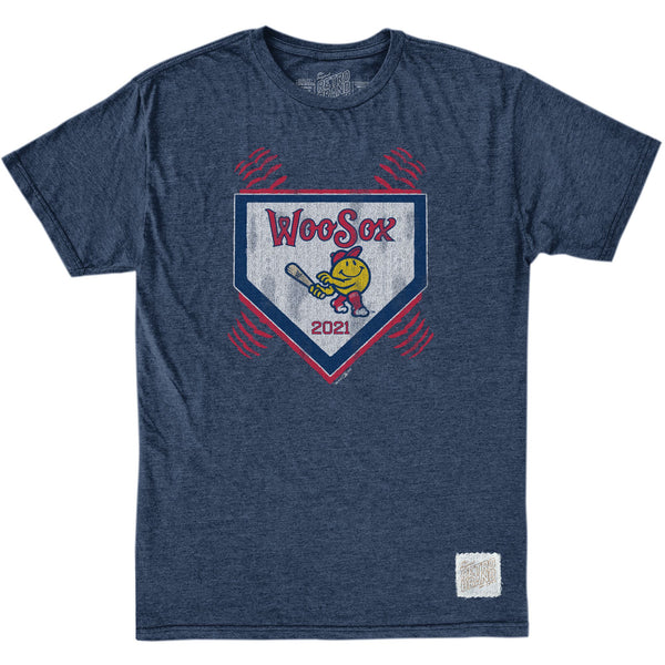 original retro brand Worcester Red Sox 50/50 Tee