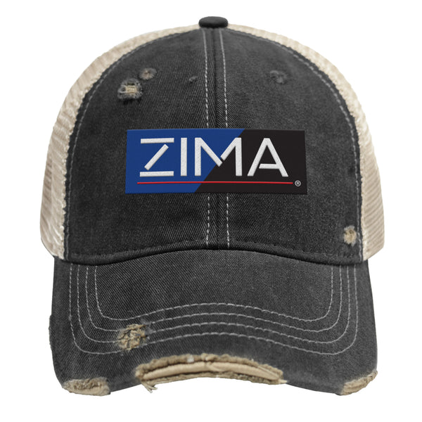 original retro brand Zima Snap Back Trucker Cap