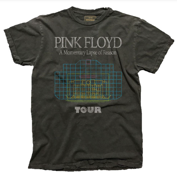 original retro brand Pink Floyd "A Momentary Lapse of Reason Tour" Black Label Tee