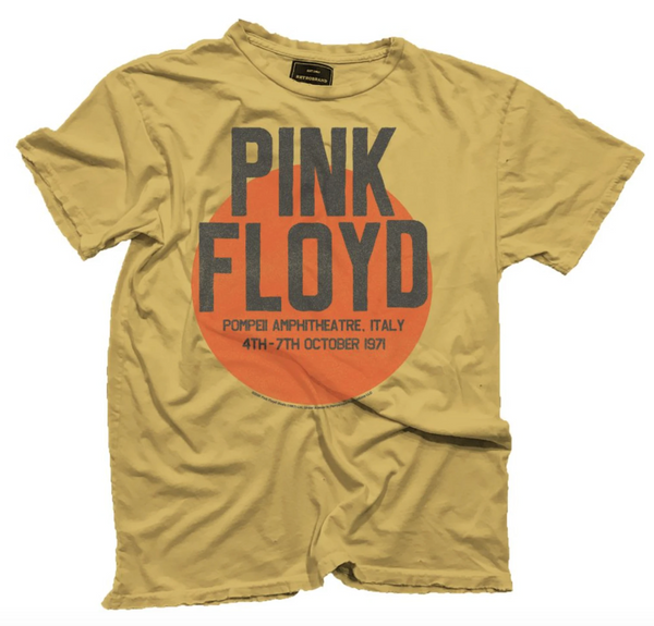 original retro brand Pink Floyd Pompeii Black Label Tee